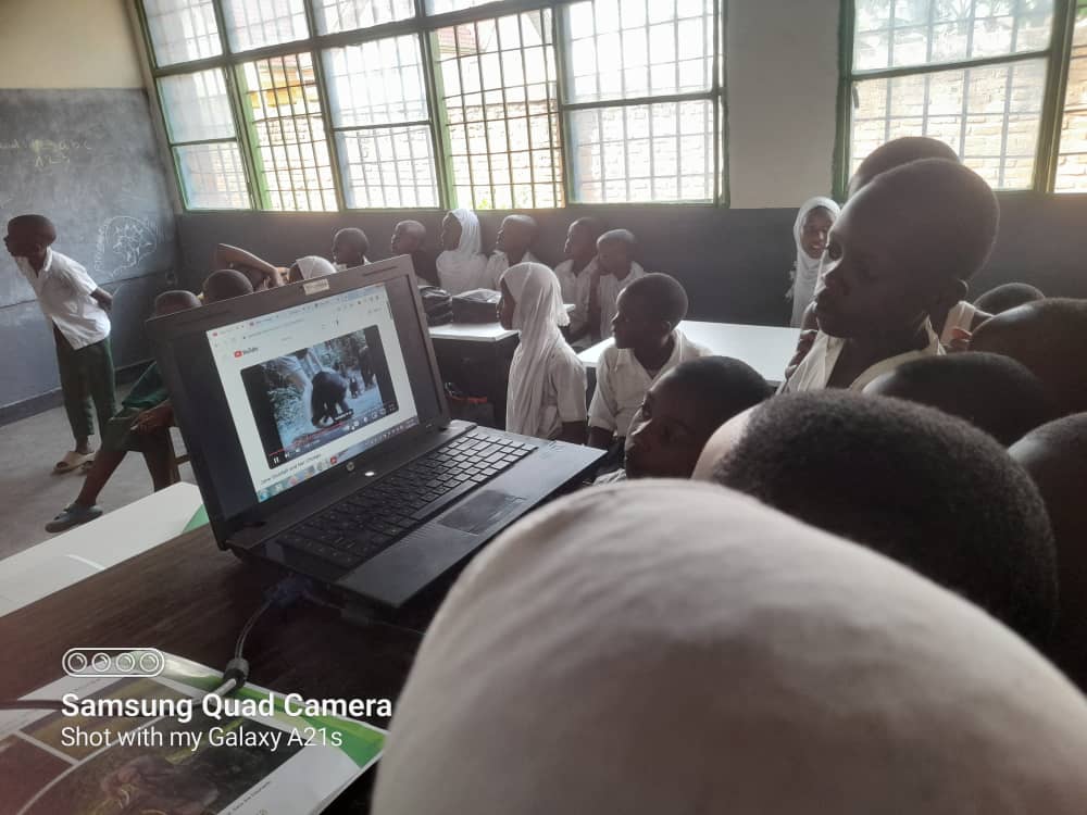 Teaching session in Rwanda